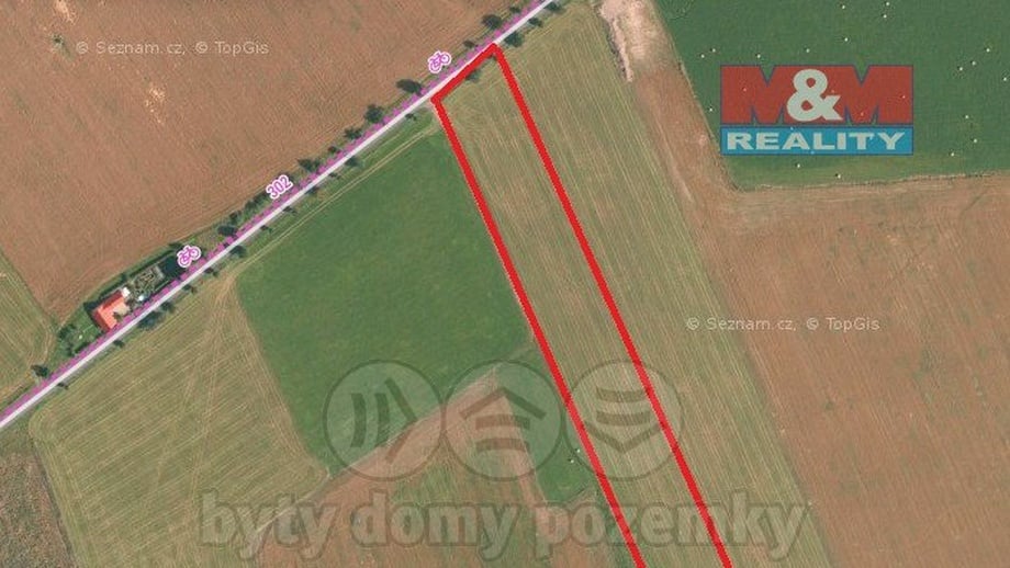 Prodej pole 20 332 m², Sádek