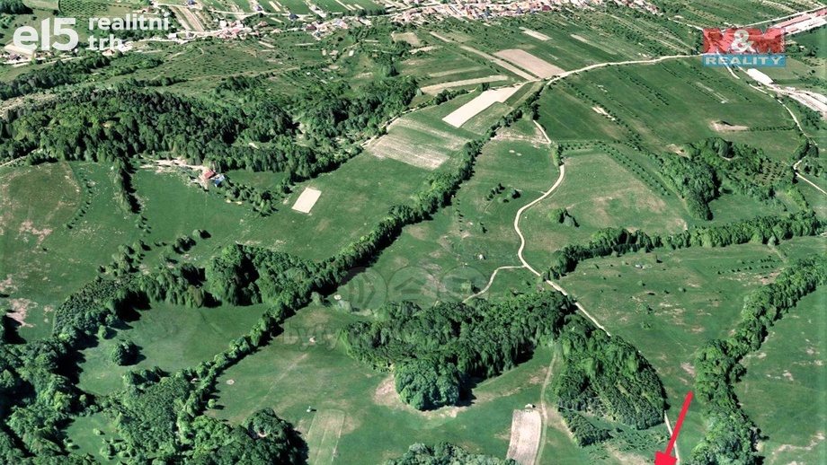 Prodej pozemky - trvalý travní porost, 962 m² - Nedašov