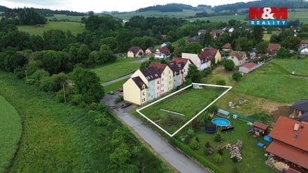 Prodej stavebního pozemku 896 m², Borotín