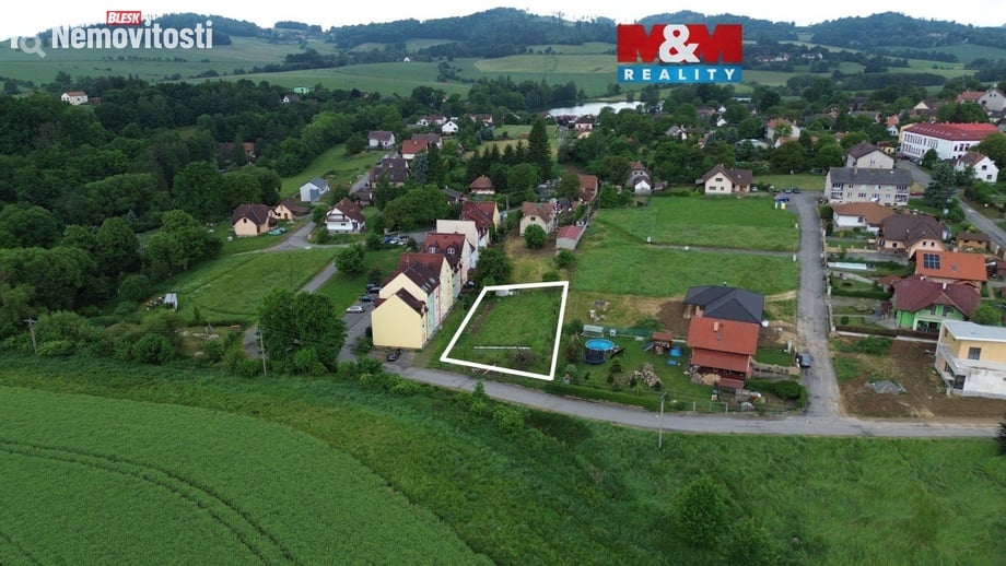 Prodej stavebního pozemku 896 m², Borotín