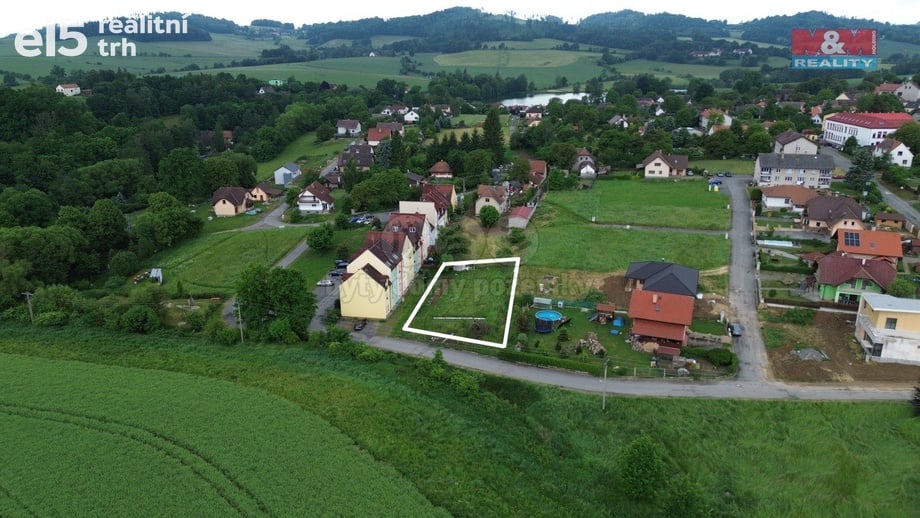 Prodej pozemky pro bydlení, 896 m² - Borotín