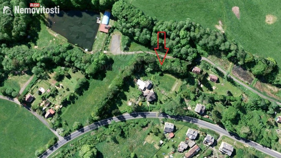 Prodej zahrady 1 281 m², Chřibská