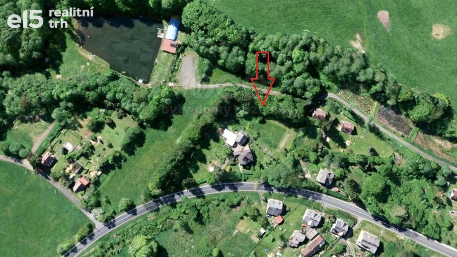Prodej pozemky - zahrady, 1 281 m² - Chřibská