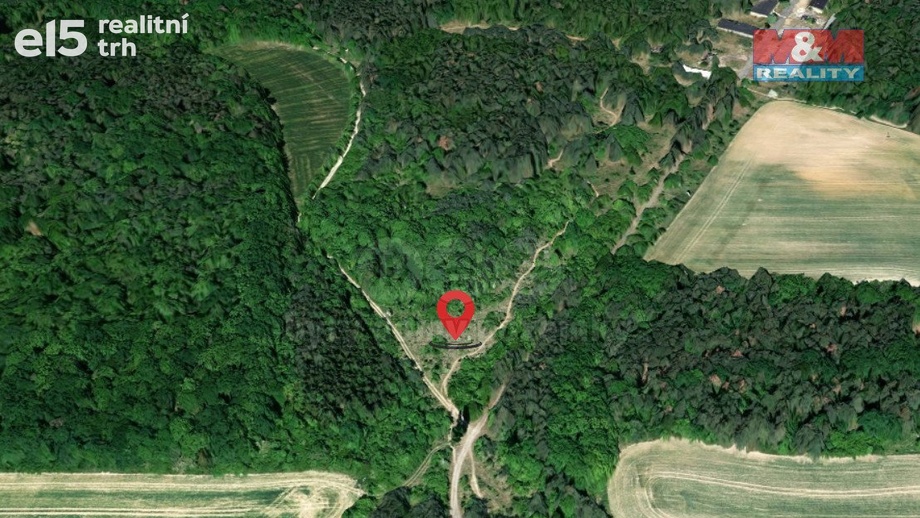 Prodej lesy, 13 906 m² - Budyně nad Ohří - Nížebohy