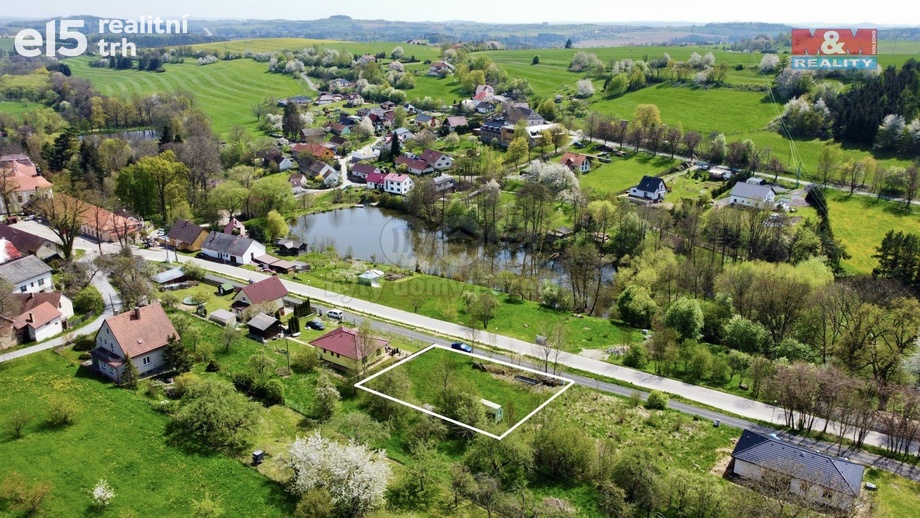 Prodej pozemky pro bydlení, 858 m² - Ostředek