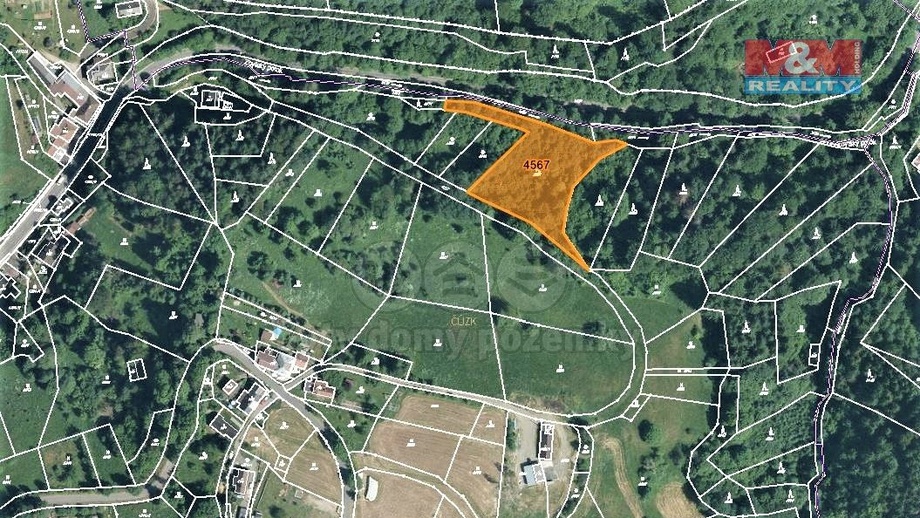 Prodej lesa 3 547 m², Koberovy