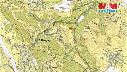 Prodej lesa 2 693 m², Koberovy