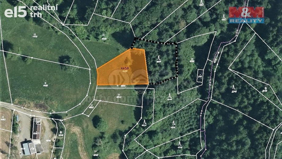 Prodej lesy, 2 693 m² - Koberovy