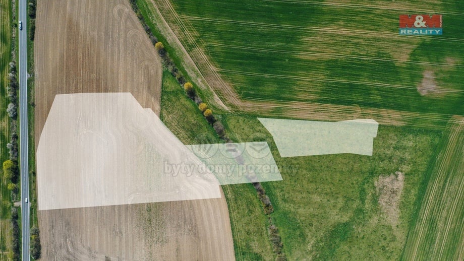 Prodej pole 72 181 m², Útušice - Robčice