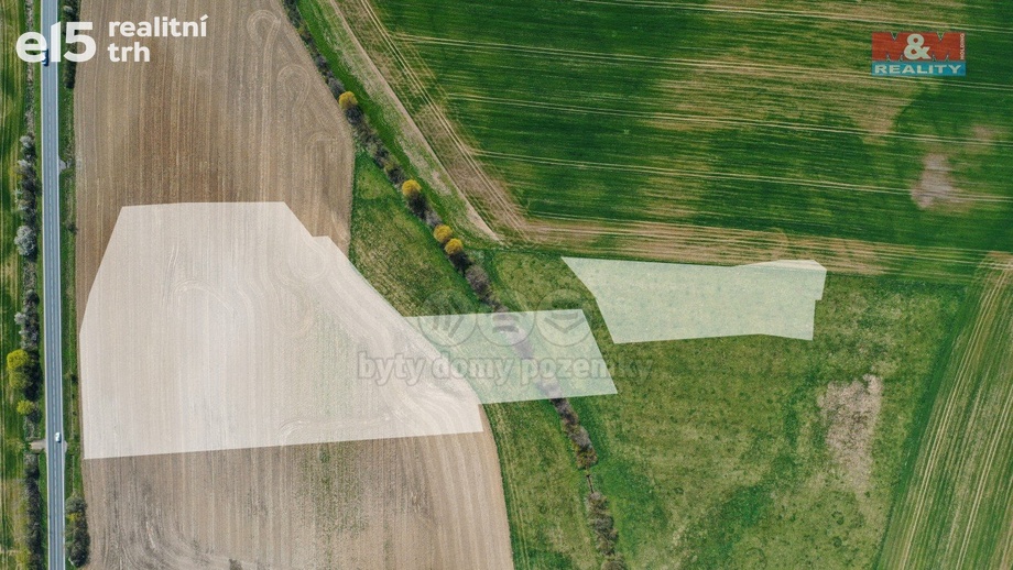 Prodej zemědělská půda, 72 181 m² - Útušice - Robčice