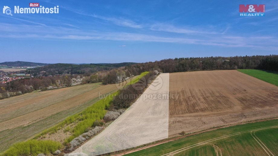 Prodej pole 19 143 m², Útušice - Robčice