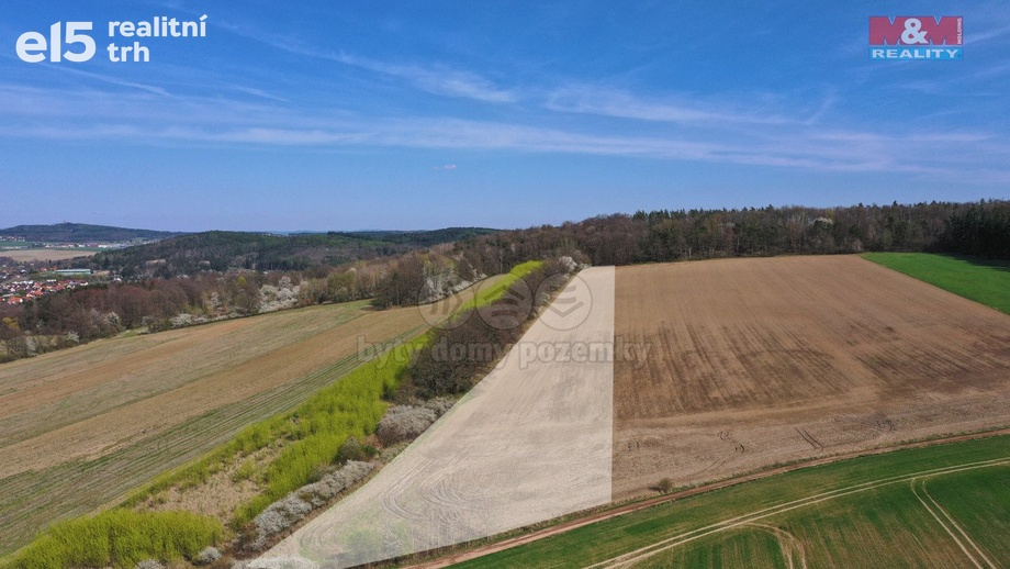 Prodej zemědělská půda, 19 143 m² - Útušice - Robčice