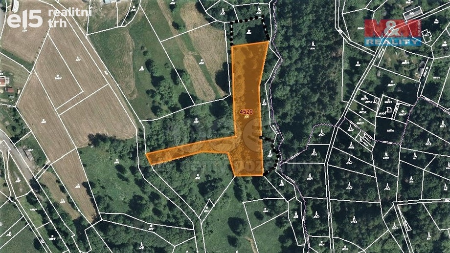 Prodej pozemky - trvalý travní porost, 6 562 m² - Koberovy