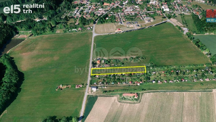 Prodej pozemky pro bydlení, 2 821 m² - Černovice