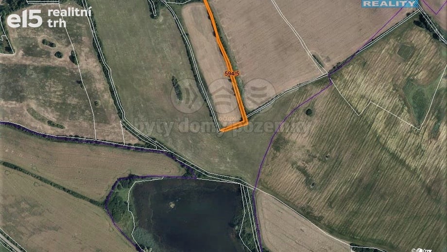 Prodej louky 2 645 m², Mašťov