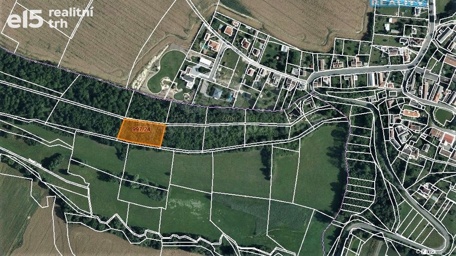 Prodej pozemky - trvalý travní porost, 2 985 m² - Skuteč