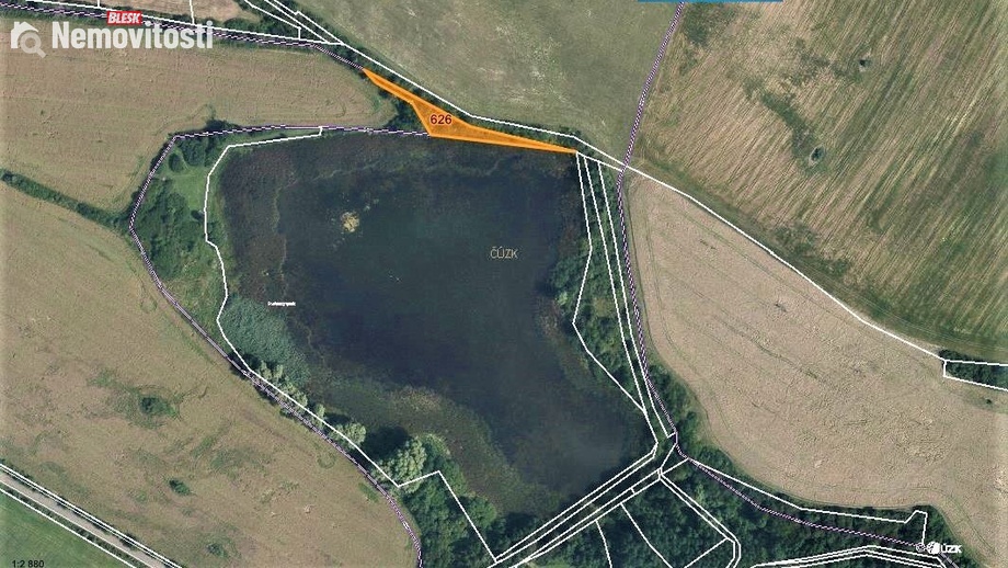 Prodej louky 1 371 m², Mašťov