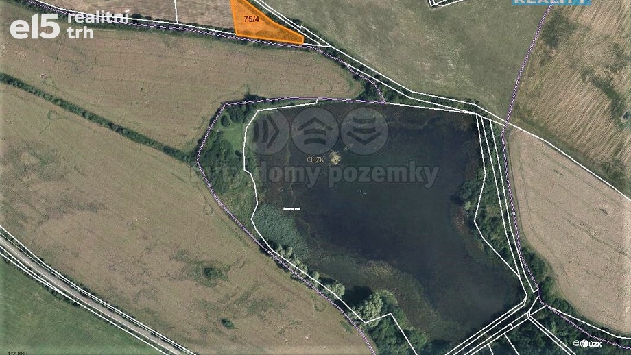 Prodej pozemky - trvalý travní porost, 2 603 m² - Mašťov