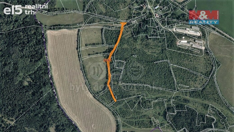 Prodej pozemky - trvalý travní porost, 3 400 m² - Mašťov