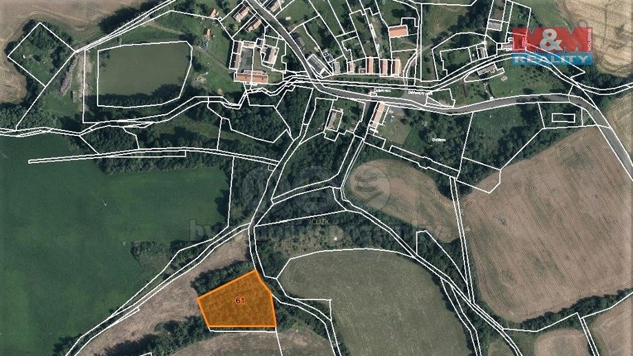 Prodej lesa 4 840 m², Mašťov