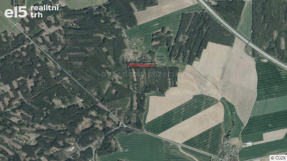 Prodej pozemky - trvalý travní porost, 2 085 m² - Bor - Holostřevy