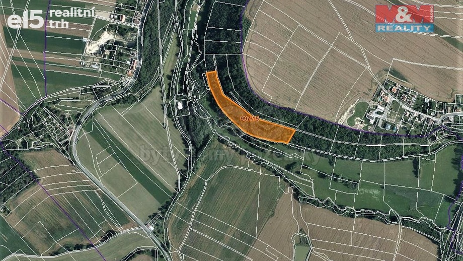 Prodej lesy, 14 689 m² - Skuteč