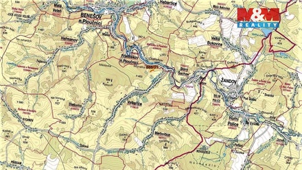 Prodej louky 1 493 m², Valkeřice