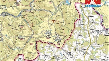 Prodej louky 1 471 m², Horní Dvořiště