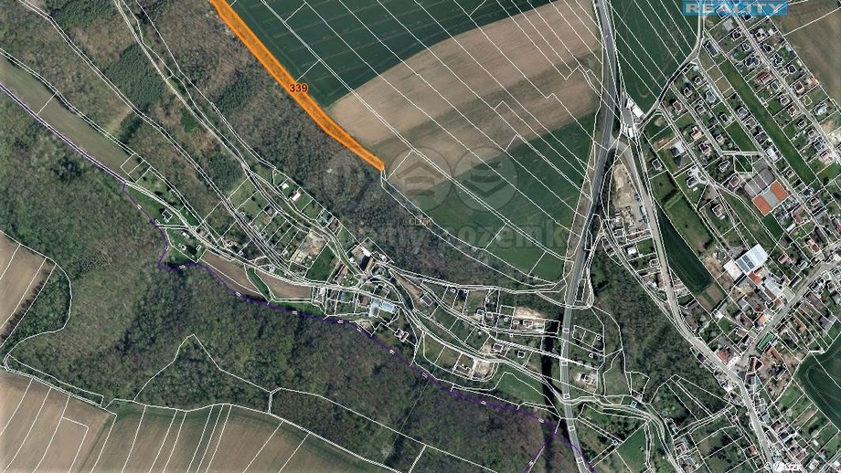 Prodej lesa 3 528 m², Hrdlořezy