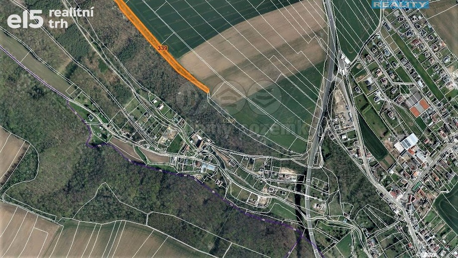 Prodej lesy, 3 528 m² - Hrdlořezy