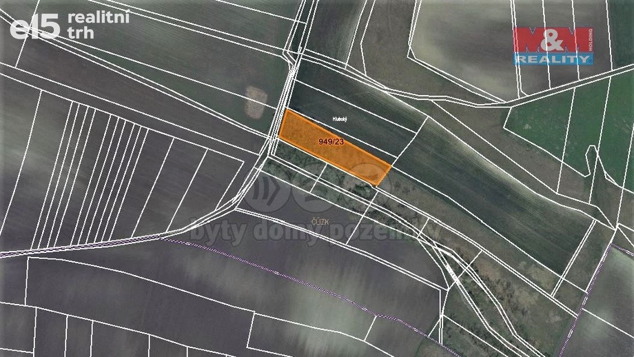 Prodej lesy, 1 499 m² - Koštice