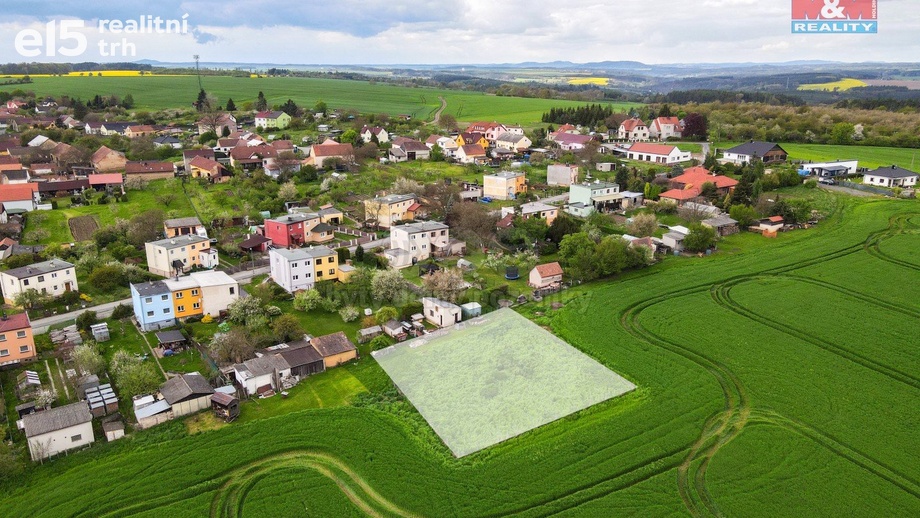 Prodej pozemky pro bydlení, 1 065 m² - Pňovany