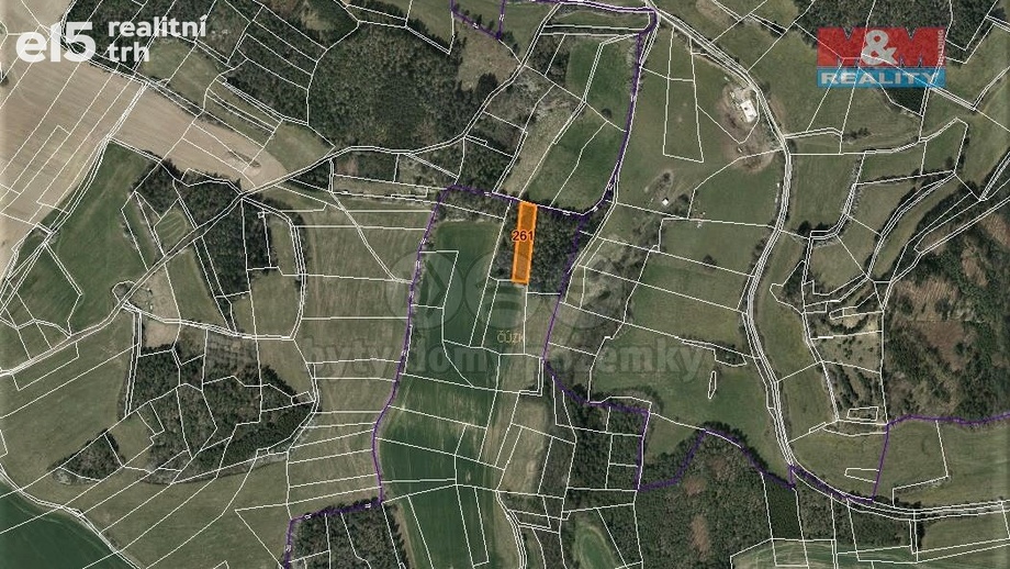 Prodej lesy, 3 744 m² - Úlehle