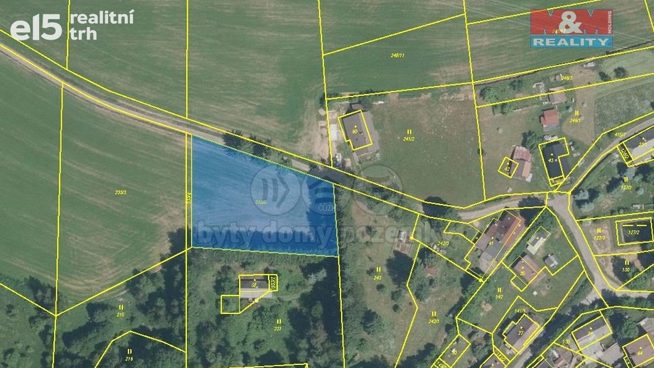 Prodej zemědělská půda, 2 465 m² - Lomnice nad Popelkou - Želechy