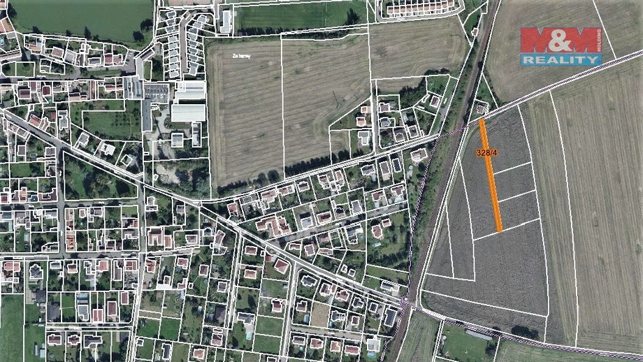 Prodej pole 281 m², Veleň