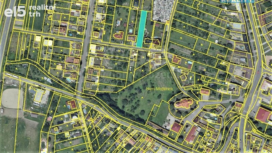 Prodej pozemky pro bydlení, 418 m² - Horní Moštěnice