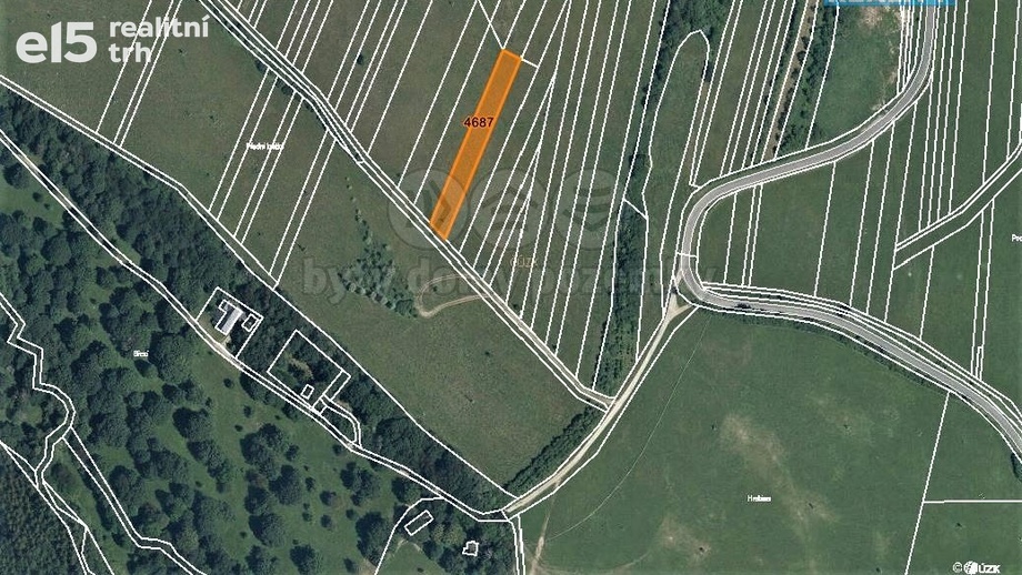 Prodej zemědělská půda, 1 114 m² - Korytná
