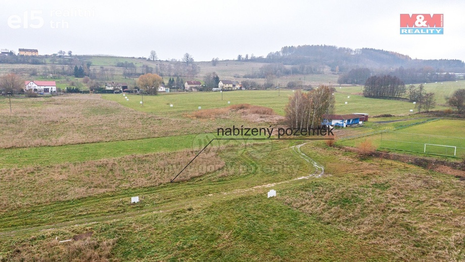 Prodej pozemky pro bydlení, 1 117 m² - Huntířov