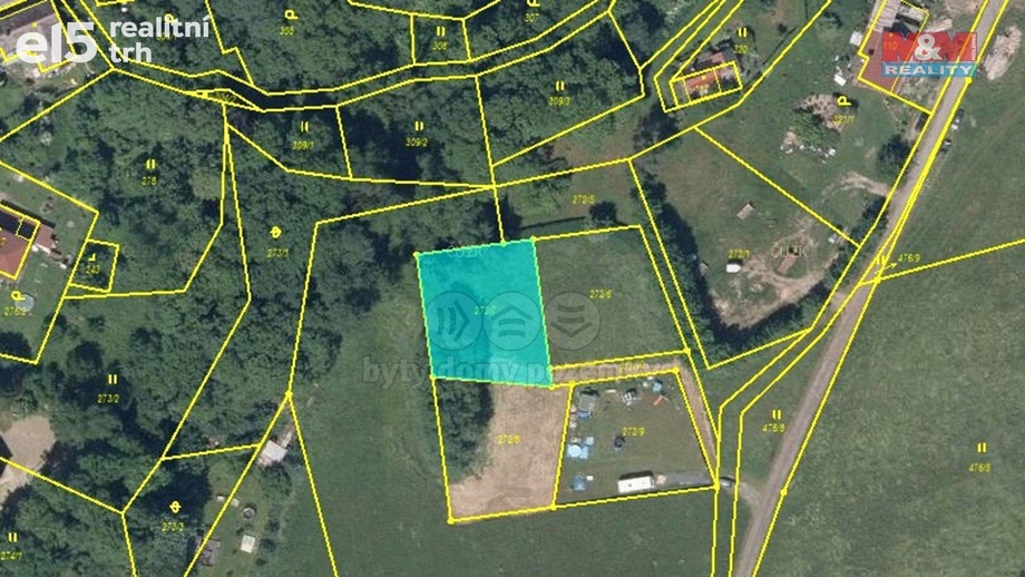 Prodej pozemky pro bydlení, 777 m² - Huntířov