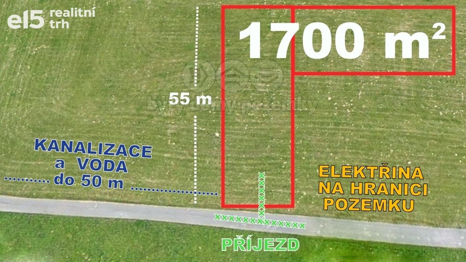 Prodej zemědělská půda, 1 700 m² - Šenov