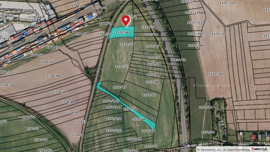 Prodej zemědělská půda, 3 625 m² - Tlučná