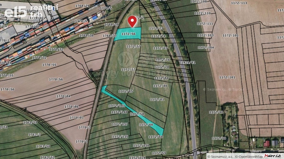 Prodej zemědělská půda, 3 625 m² - Tlučná