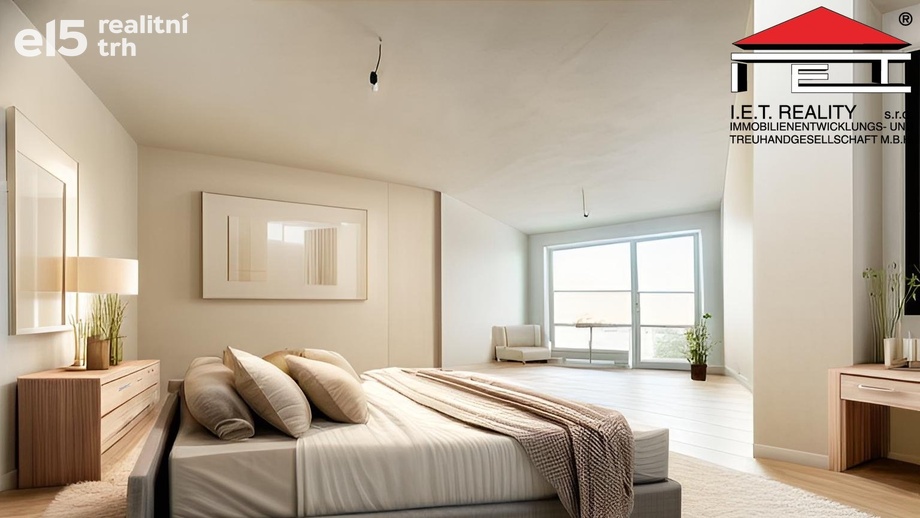Pronájem byty 1+kk, 47 m² - Brno - Černovice