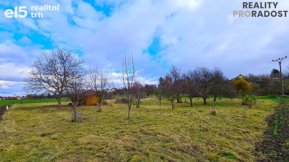 Prodej pozemky - zahrady, 1 000 m² - Ivanovice na Hané