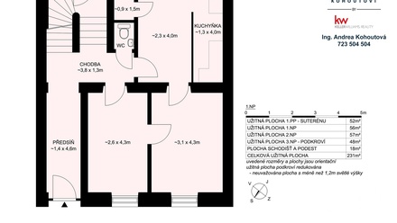 Prodej rodinného domu 231 m², Tábor