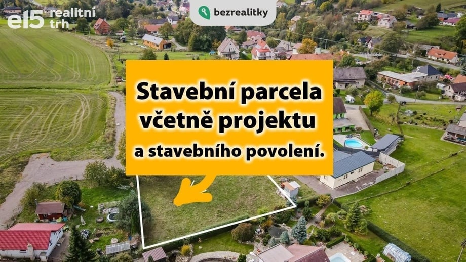 Prodej pozemky pro bydlení, 849 m² - Rychnov nad Kněžnou - Panská Habrová