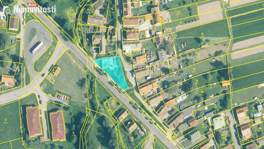 Prodej stavebního pozemku 682 m², Černošín