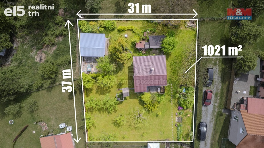 Prodej pozemky pro bydlení, 1 021 m² - Chvalčov