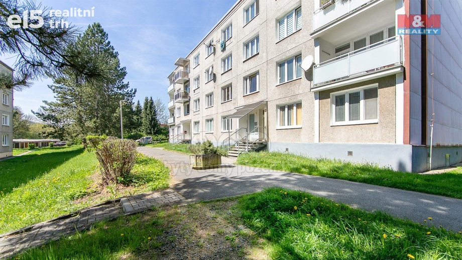 Pronájem byty 2+1, 50 m² - Domažlice - Hořejší Předměstí