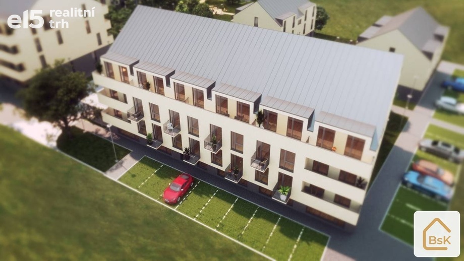 Prodej byty 1+kk, 45 m² - Český Brod